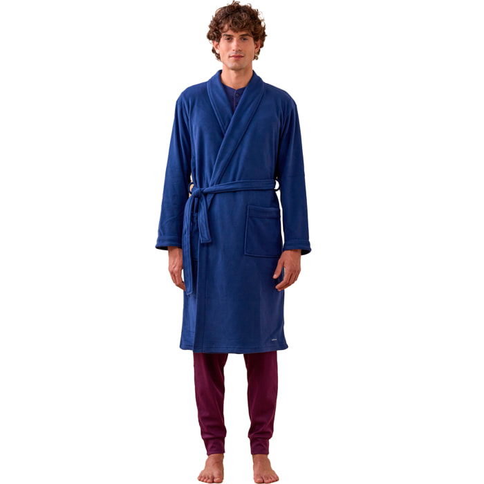 Vestaglia uomo invernale in micropile articolo unito. Noidinotte