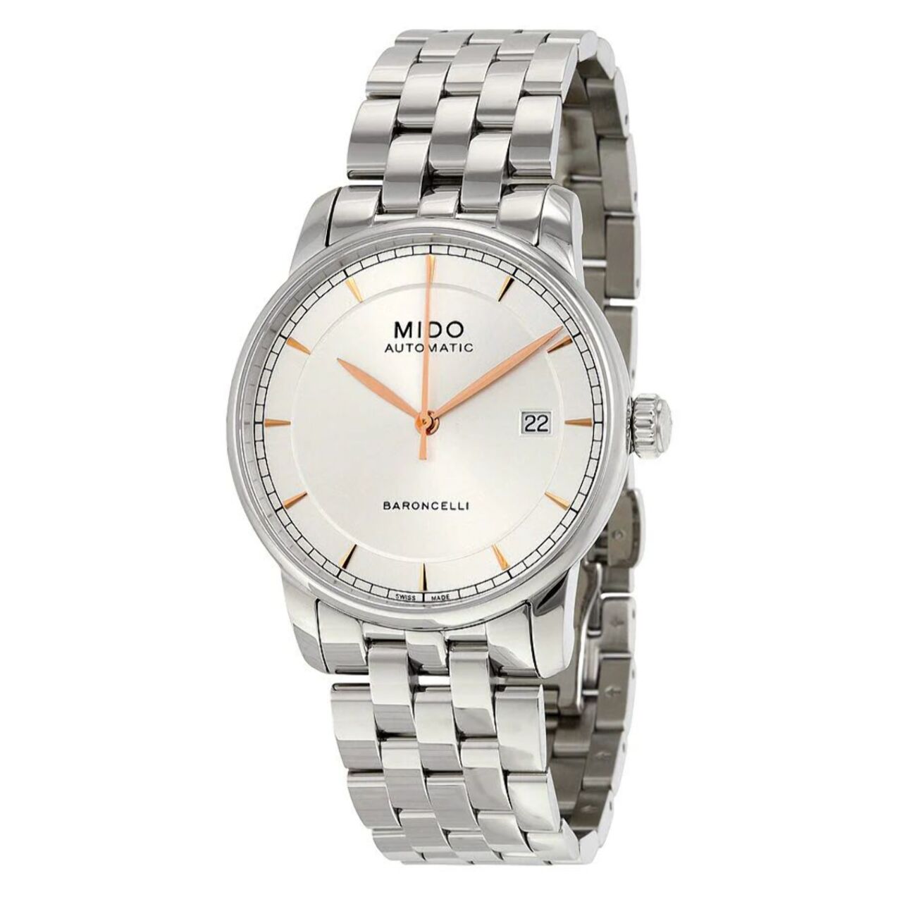 Reloj Mido M86004101 Hombre Analogico Automatico con Correa de Acero inoxidable