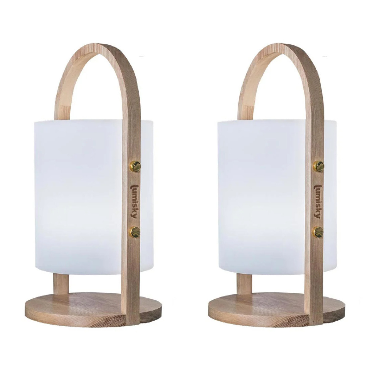 2 Lampe baladeuse sans fil WOODY H37CM