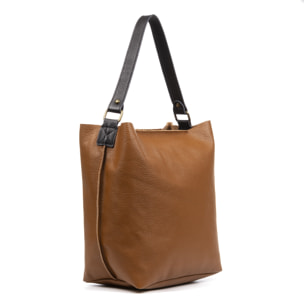 Alia bolso de hombro mujer. Piel auténtica Dollaro.