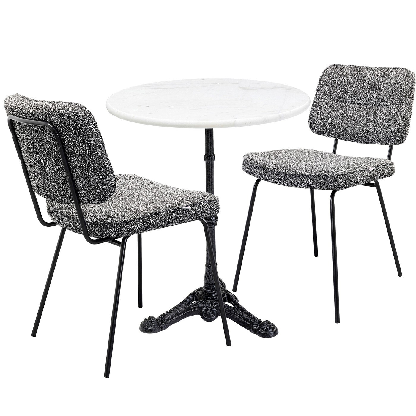 Ensemble table et 2 chaises Bistrot Orelie Kare Design