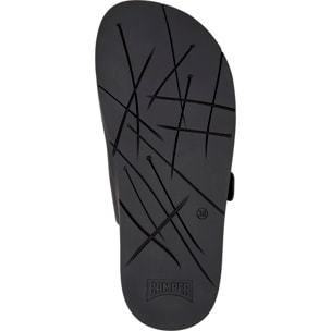 Sandalias - CAMPER Lluc Sandal - Negro - Cuero liso