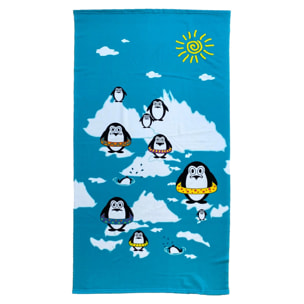 Serviette de plage microfibre Artic 70x140 250 g/m²