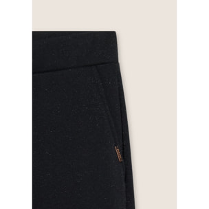 Pantaloni donna regular mélange lurex