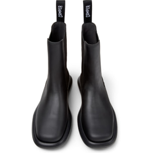Botines - CAMPER Onda - Negro - Cuero liso