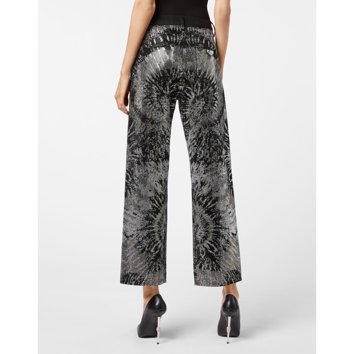 PHILIPP PLEIN High Rise Jeans TIE DYE