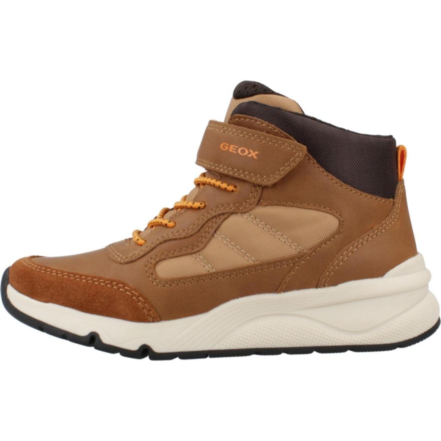 Zapatillas Niño de la marca GEOX  modelo J ROONER MARRON