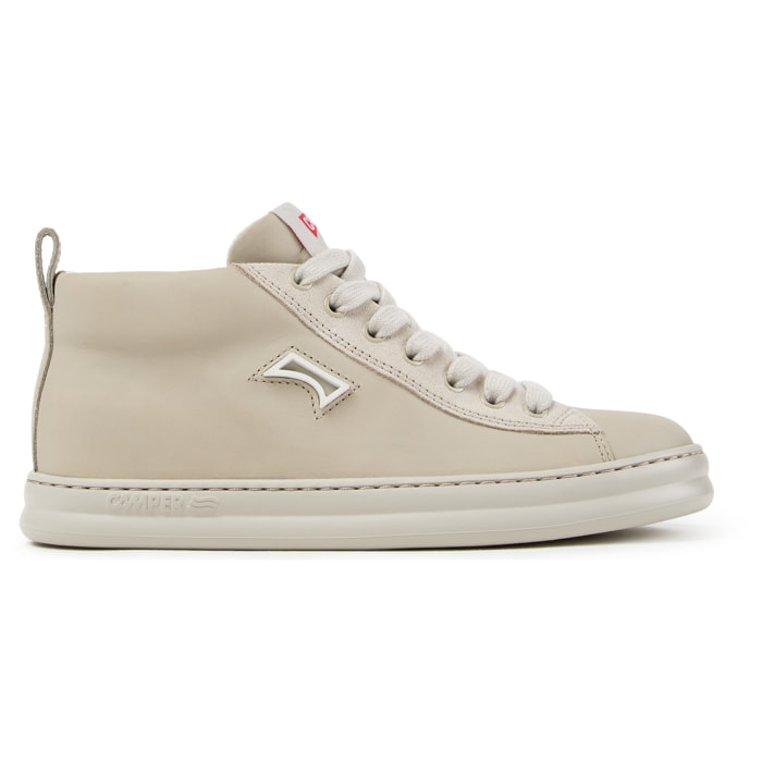 Sneaker-Bootie - CAMPER Runner Four - Beige - Piel lisa