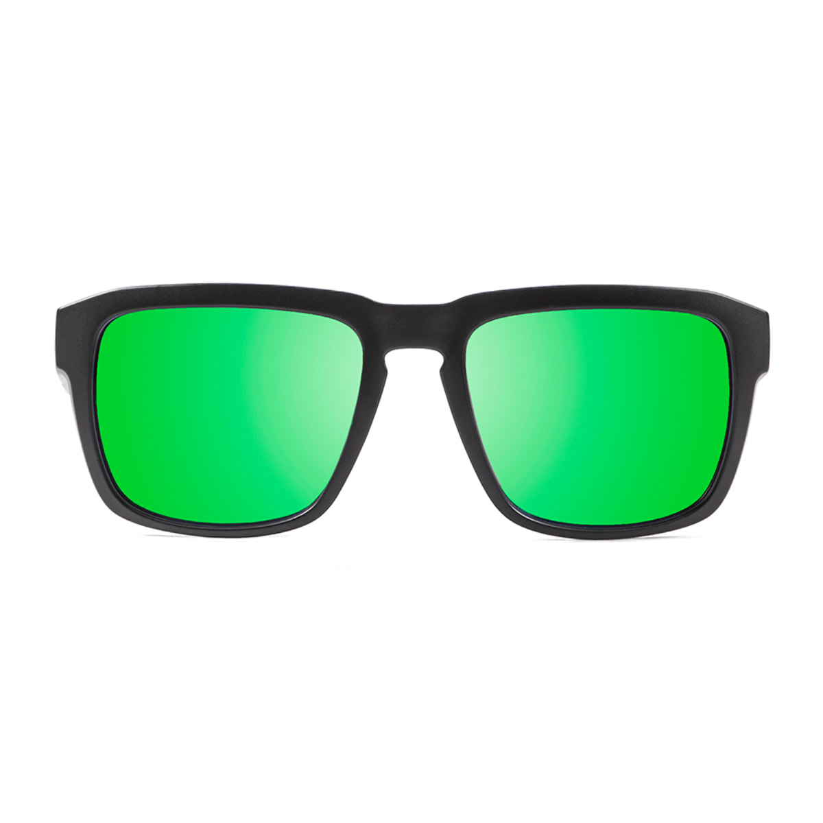 Gafas de sol PALO ALTO VERONA - Negro mate / Revo verde