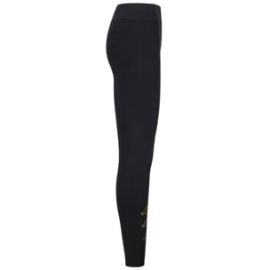 Kappa - Pantaloni Donna Nero - Logo Kikiko