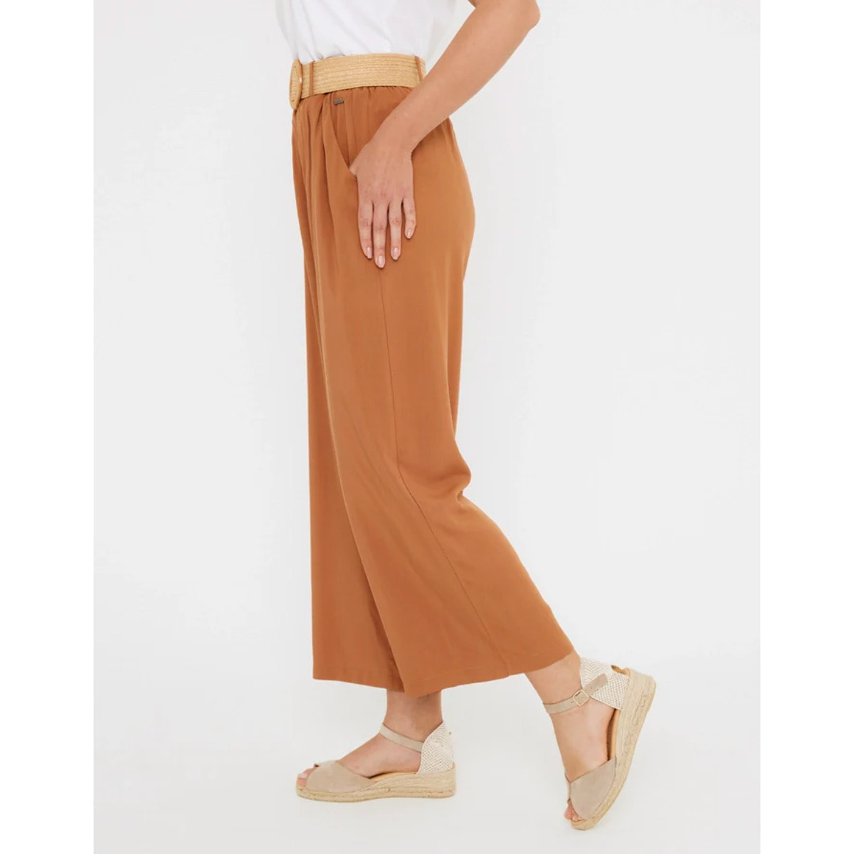 Pantalón Largo con Cinturón - Terdam