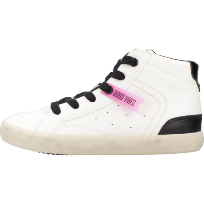 Zapatillas Niña de la marca GEOX  modelo J GISLI GIRL BLANCO