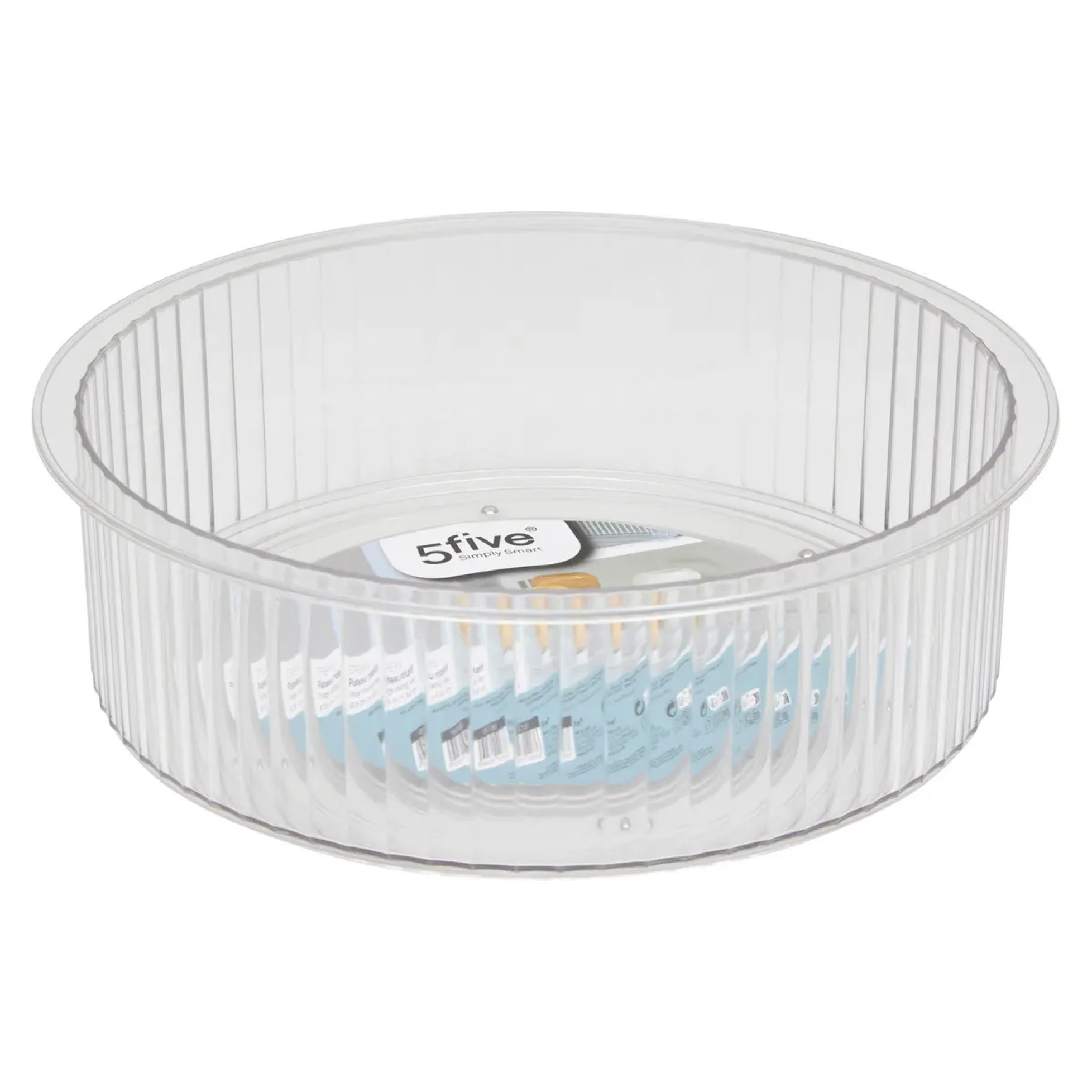 Organiseur rotatif Streaks D23cm transparent