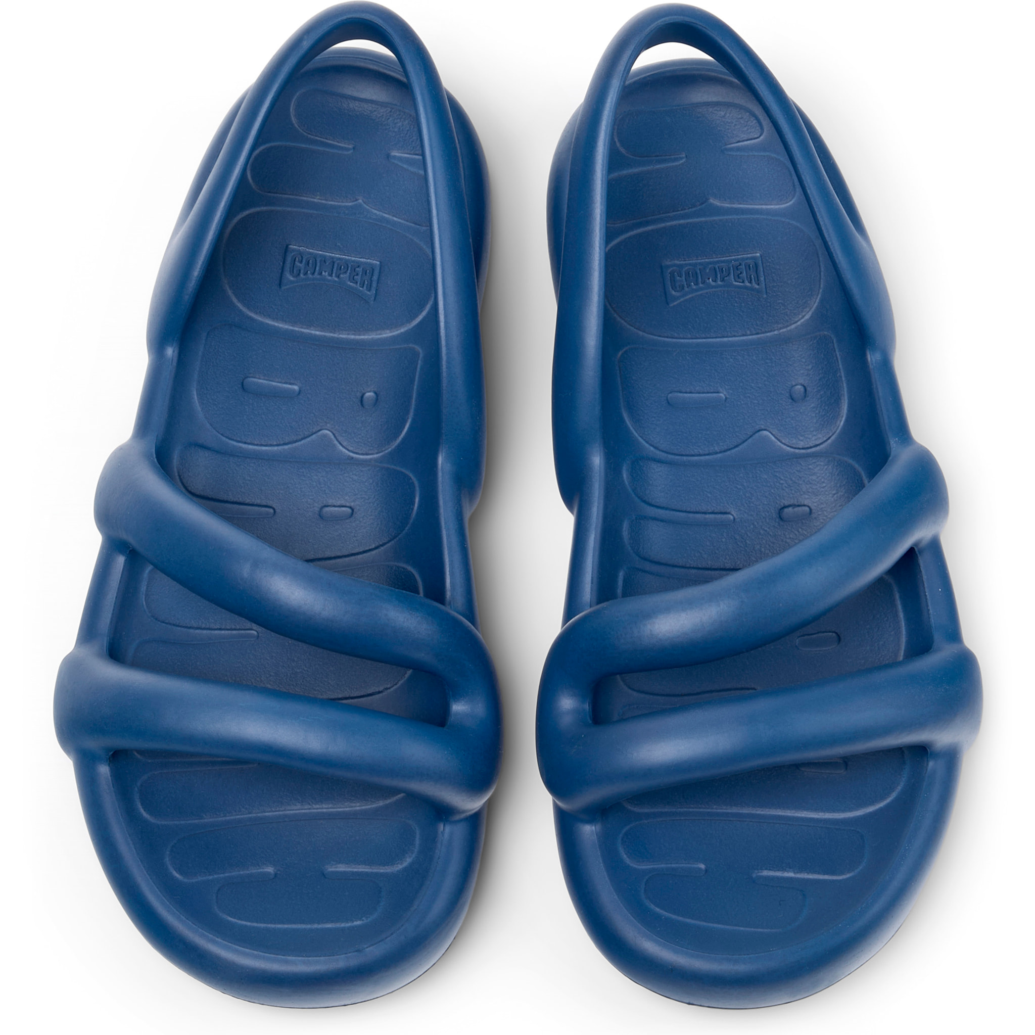 Sandali - CAMPER Kobarah Flat - Blu - Sintetico