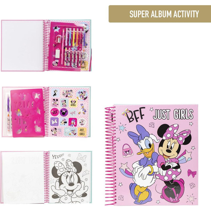 Album Actividades Coloreable Minnie