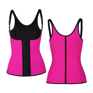 Corset Latex Shape Fucsia