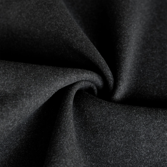 Rideau en flanelle - Charbon