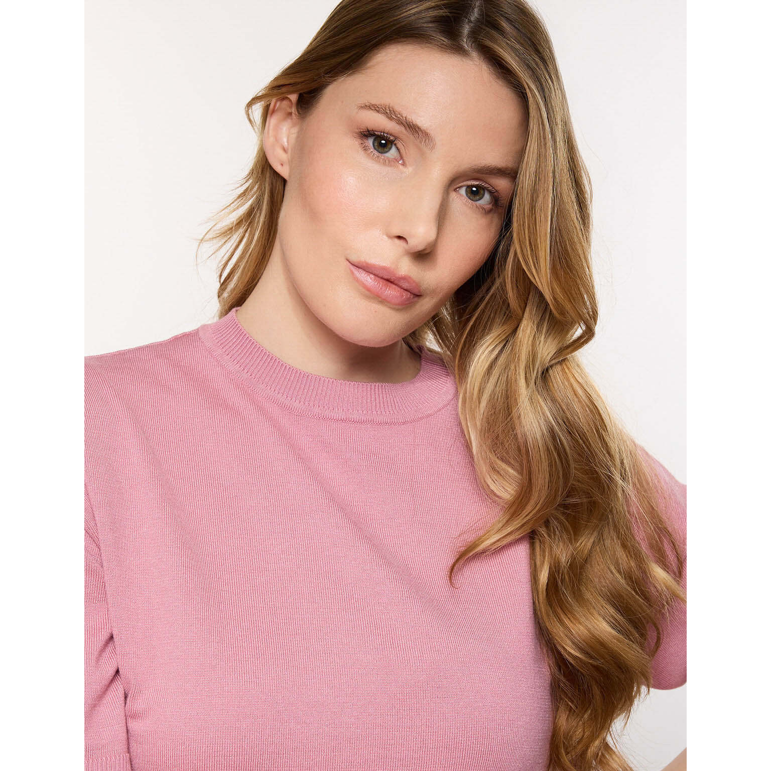 Camiseta de Punto Rosa - Gratera