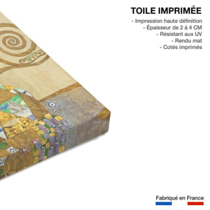 Tableau célèbre Klimt Expectation Toile imprimée