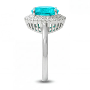 Anillo Ridba acabado plata