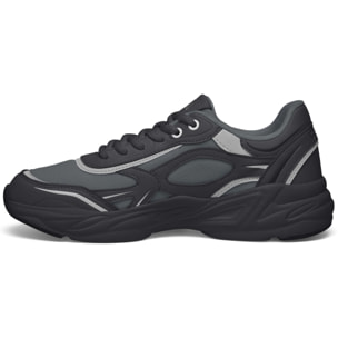 Kappa - Sneakers Uomo Donna Nero - Logo Kendrick
