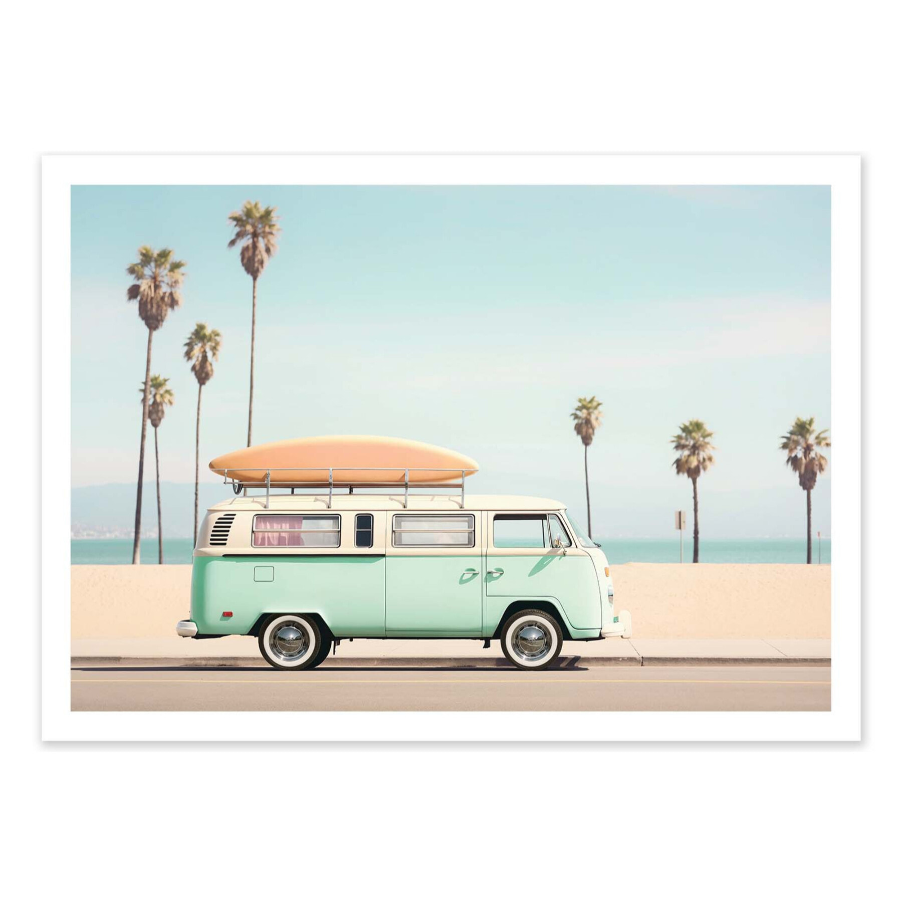 Affiche - California Pacific Van - Philippe Hugonnard