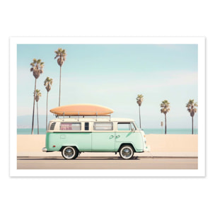Affiche - California Pacific Van - Philippe Hugonnard
