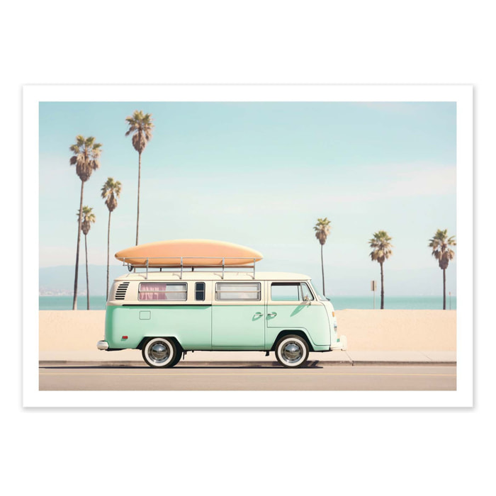 Affiche - California Pacific Van - Philippe Hugonnard