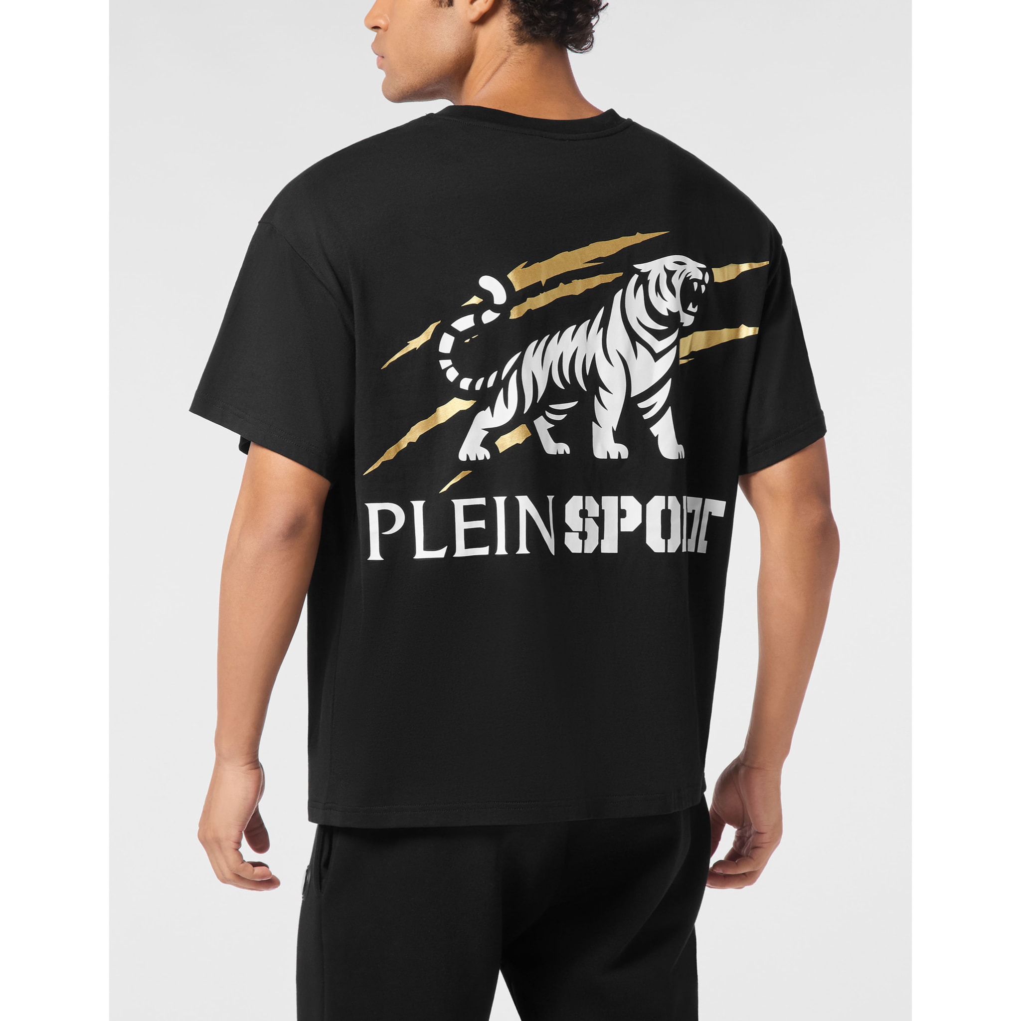 PLEIN SPORT T-Shirt Round Neck Ss TIGER
