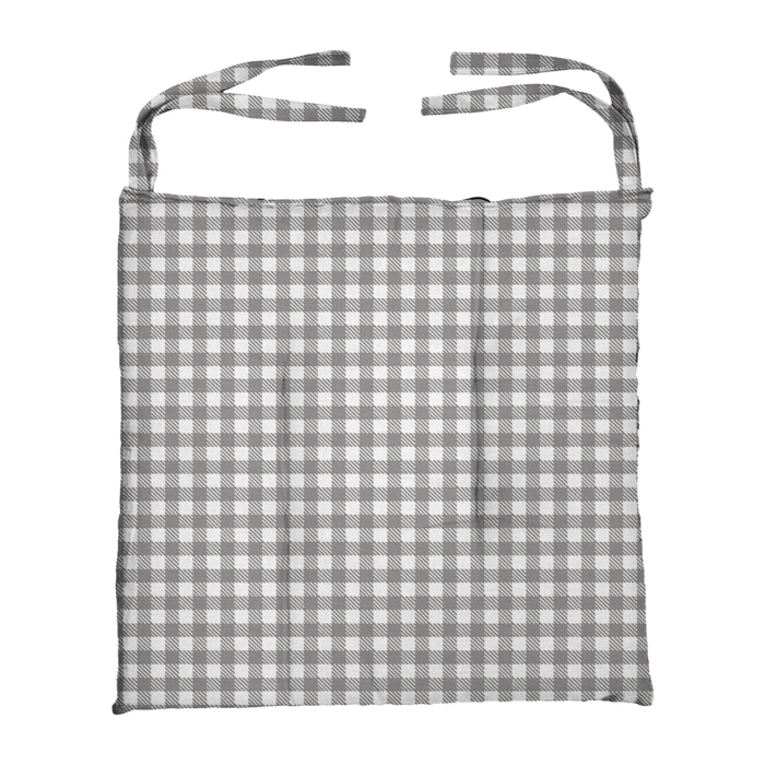 6X CUSCINO SEDIA DIS. COUNTRY GRIGIO 40X40 CM