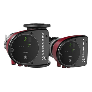 Deux circulateurs GRUNDFOS Magna 1 - 32-80 F 220 - 230 V - PN6/10 - 99221279