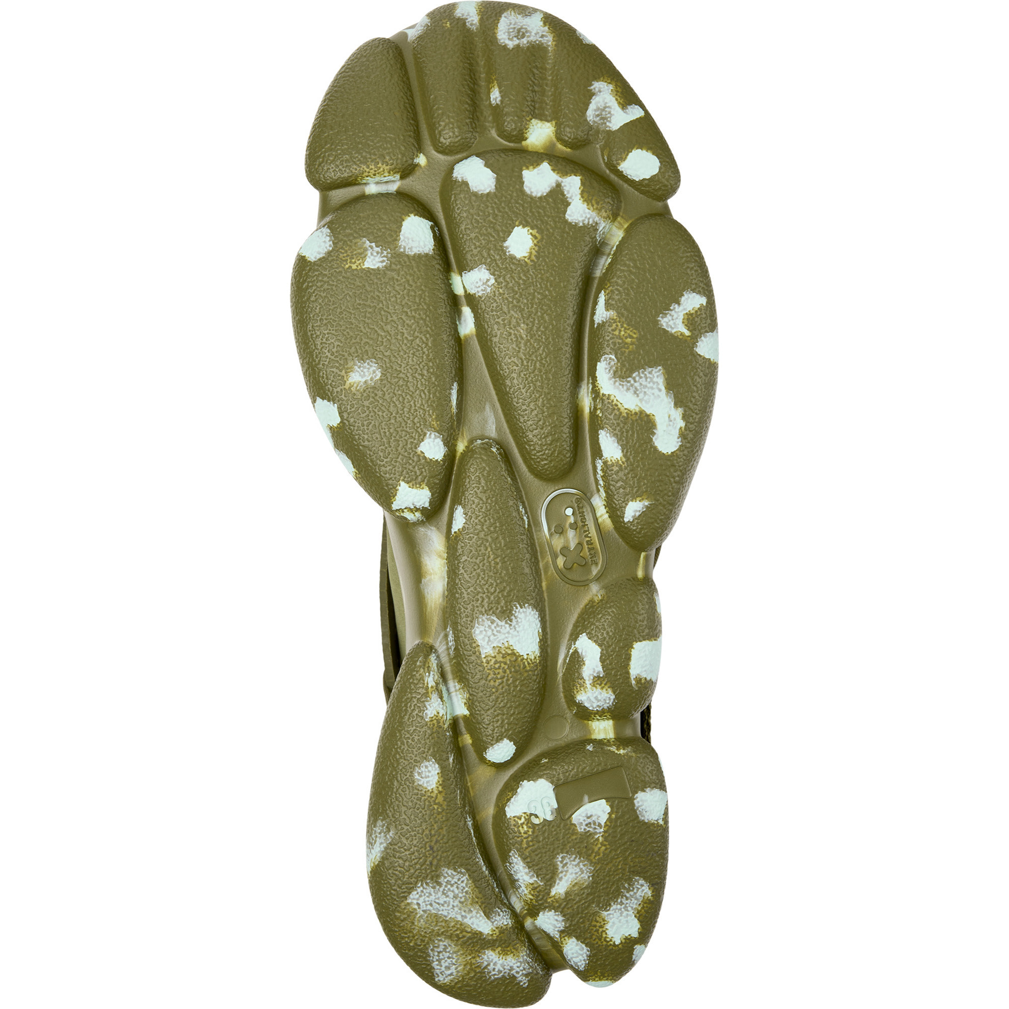 Zapatillas - CAMPER Karst - Verde - Cuero Nubuck