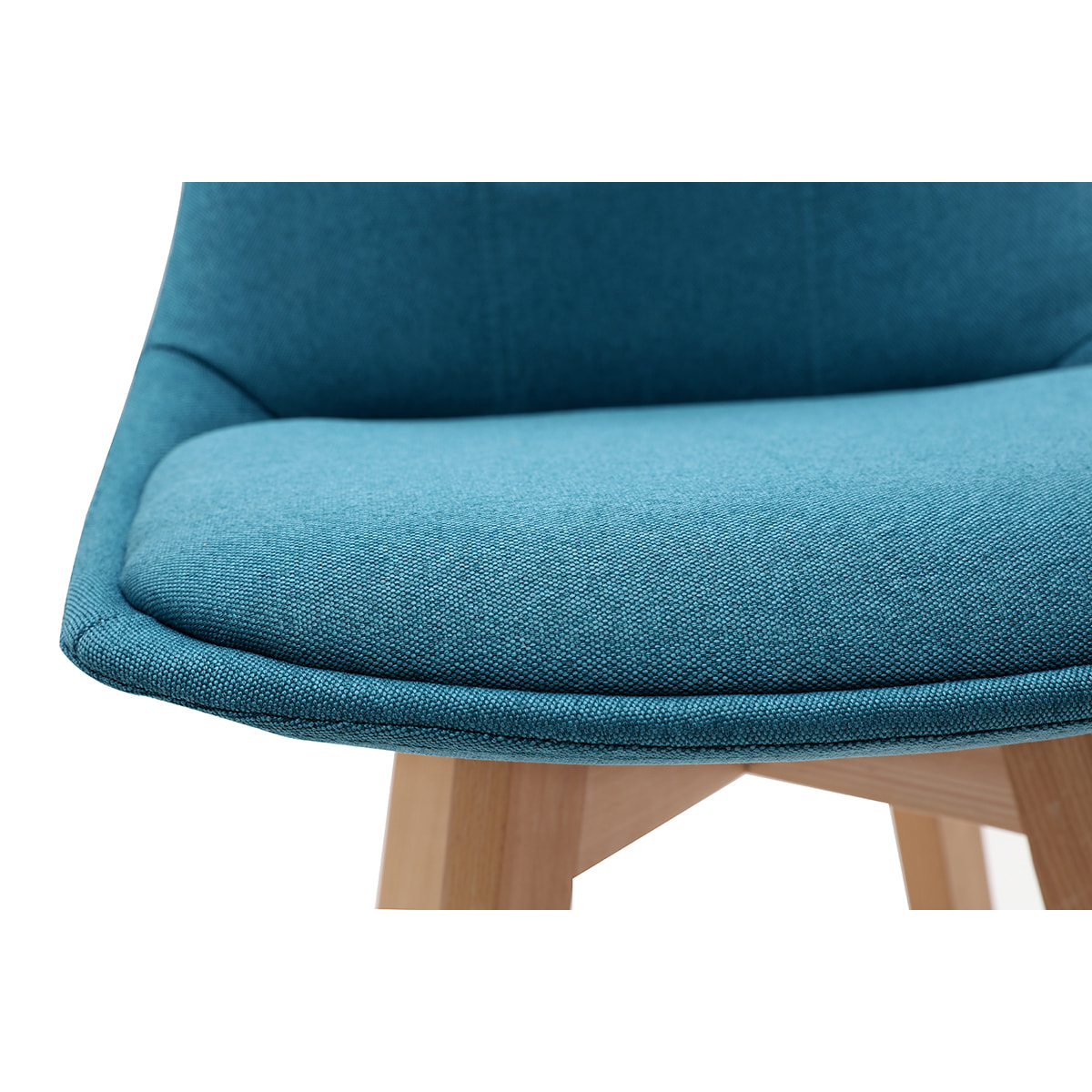 Tabourets de bar scandinaves bleu canard 65 cm (lot de 2) MATILDE