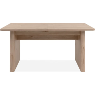 Table à manger extensible rectangulaire 6 à 8 pers. - LUIS