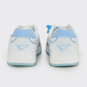 Scarpa sportiva BLAST bianca celeste