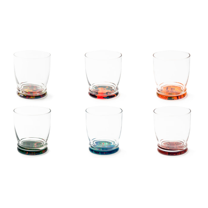 Set de 6 Verres Excelsa – Aboriginal, Verre Multicolore