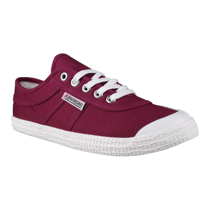 Zapatillas Sneaker para Hombre - KAWASAKI Original Canvas Shoe K192495 4055 Beet Red