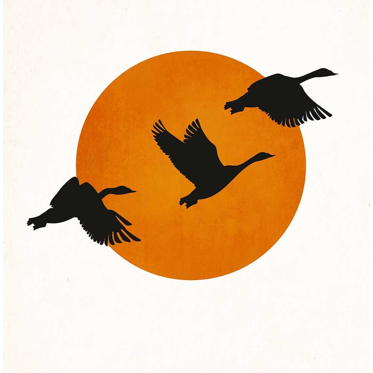 Affiche ""Retour des grues"" Affiche seule