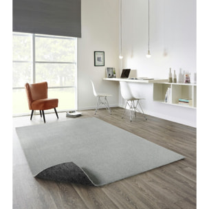 Tappeto Salotto Tinta Unita Grigio Chiaro