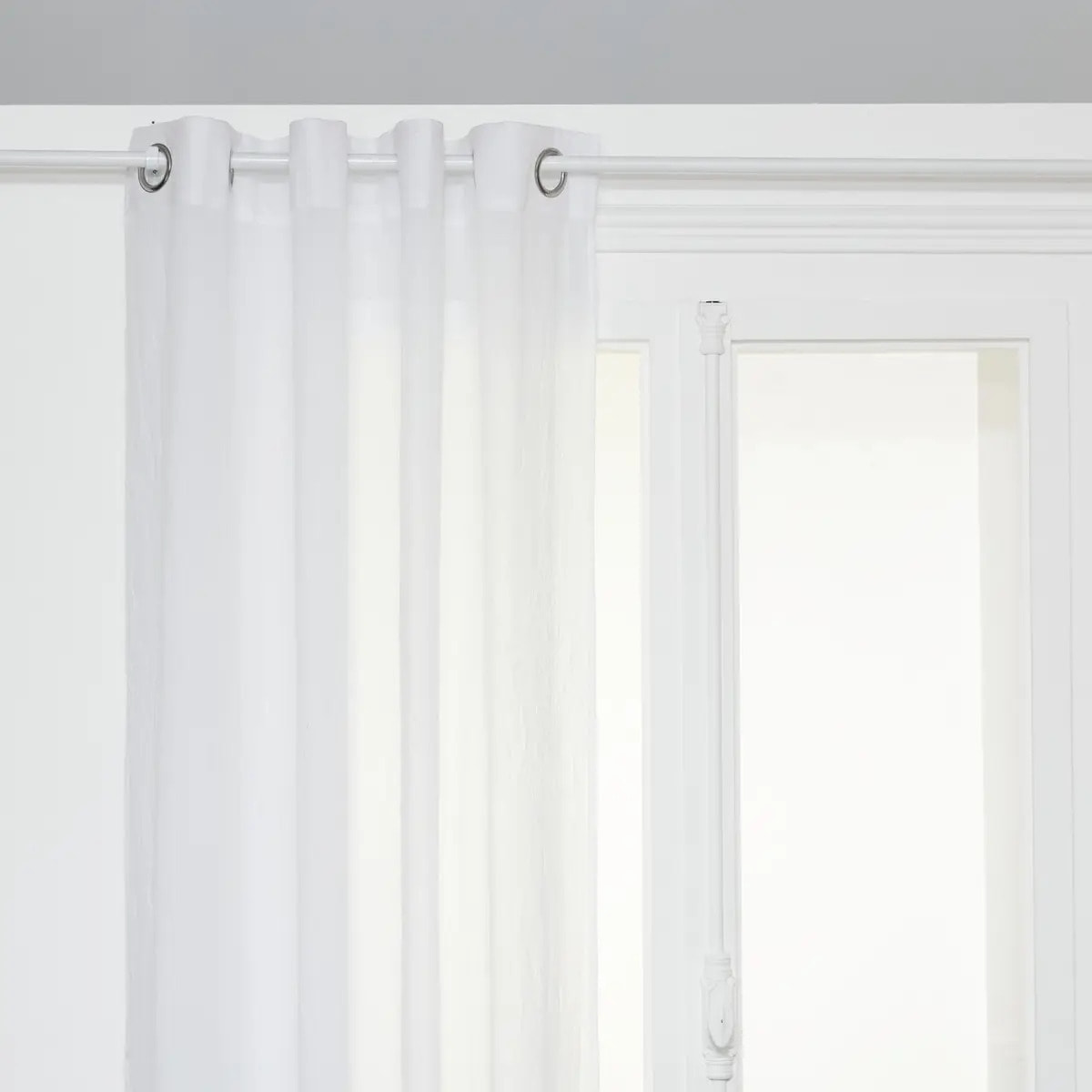Voilage "Paxta" 135x240cm blanc