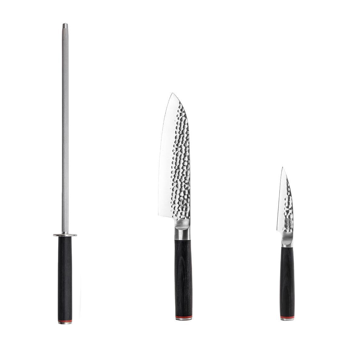 Set de base de couteaux (3 pièces) - Collection Pakka