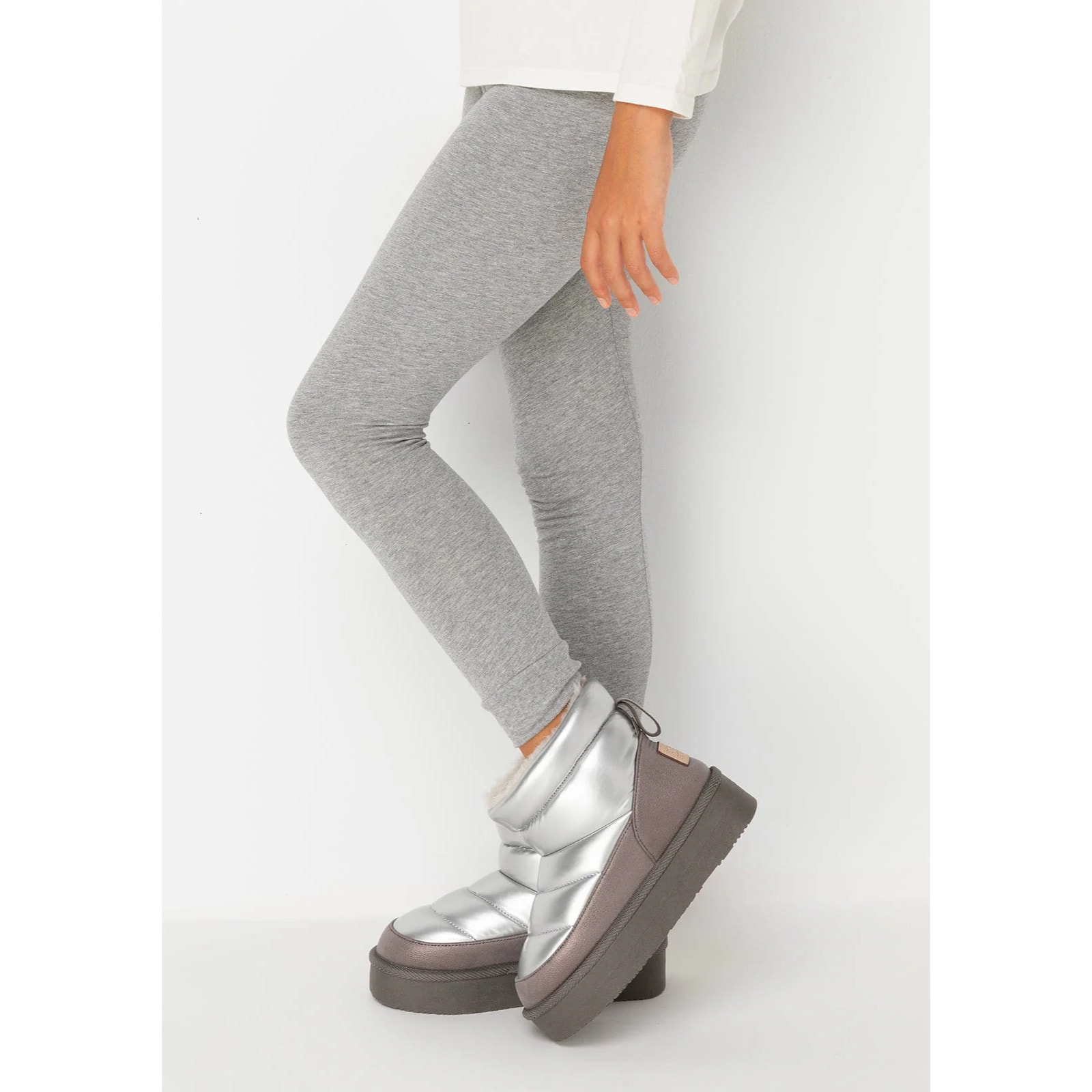 Joggers Gris Niña