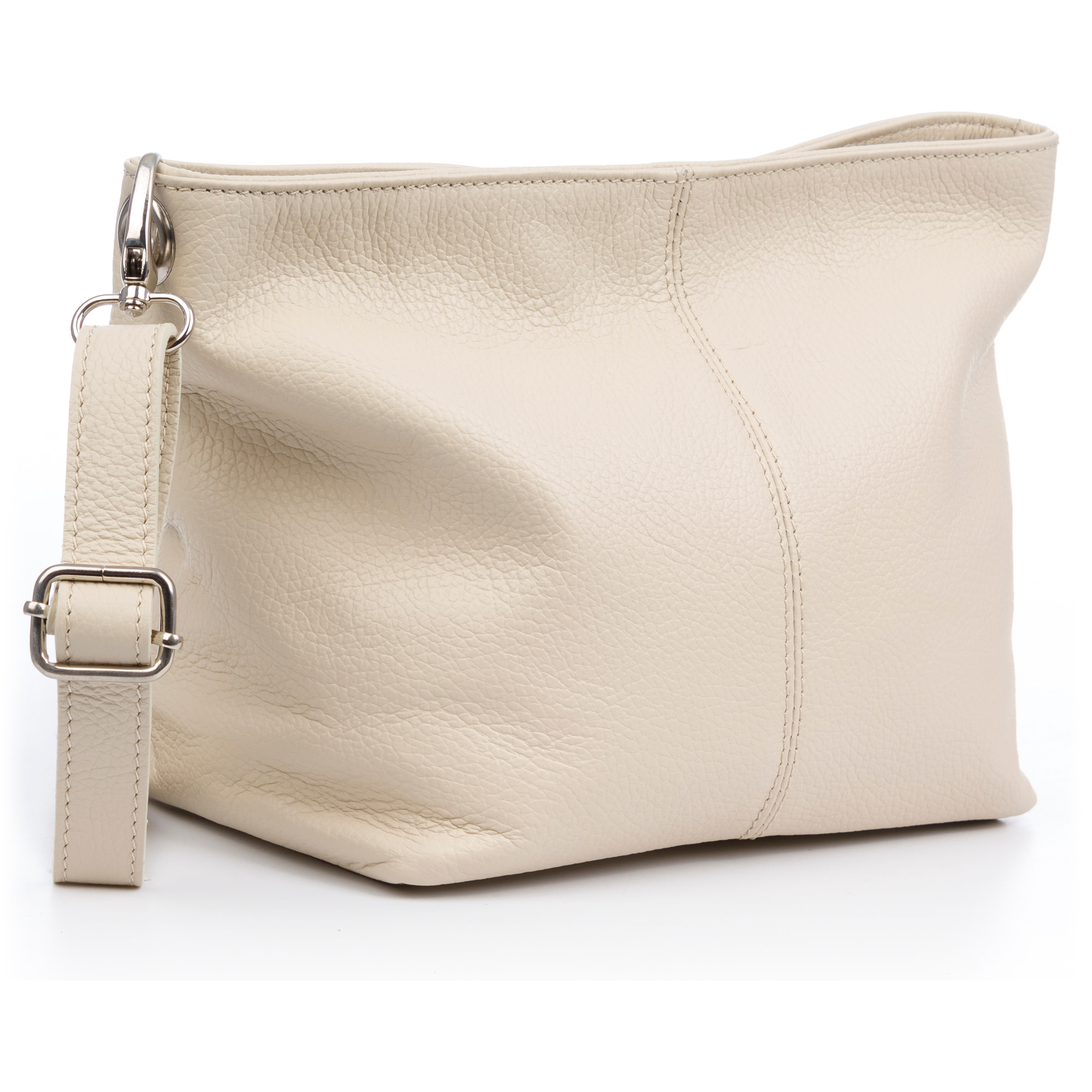 Battifollo Borsa a spalla Donna. Pelle autentica Dollaro.