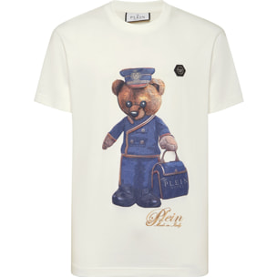 PHILIPP PLEIN Camiseta de cuello redondo y manga corta TEDDY