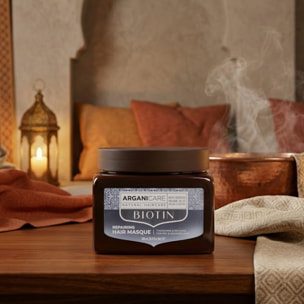 Biotine - Masque Hydratant et Réparateur - Cheveux Secs et Abîmés 500 ml