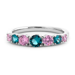 Anillo Zebe acabado plata