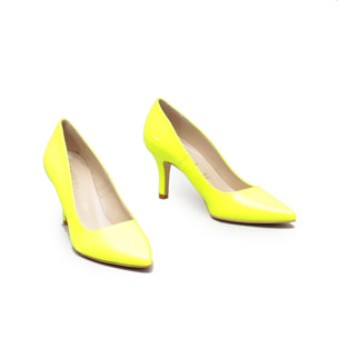 DECOLLETE' CHOCOLA' FLUO GIALLO