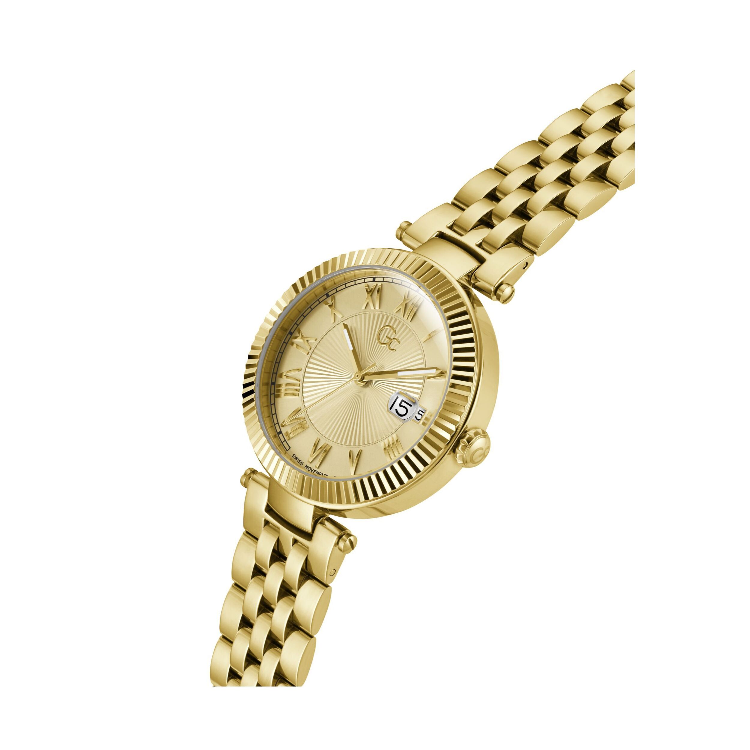 Gc Reloj Analógico De Cuarzo Gc Flair Large Size Metal