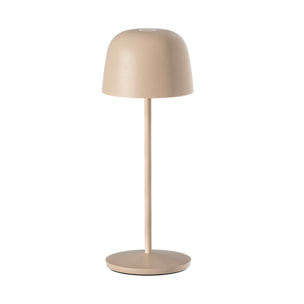 6 Lampes de table SOPHIA Sable + base de chargement
