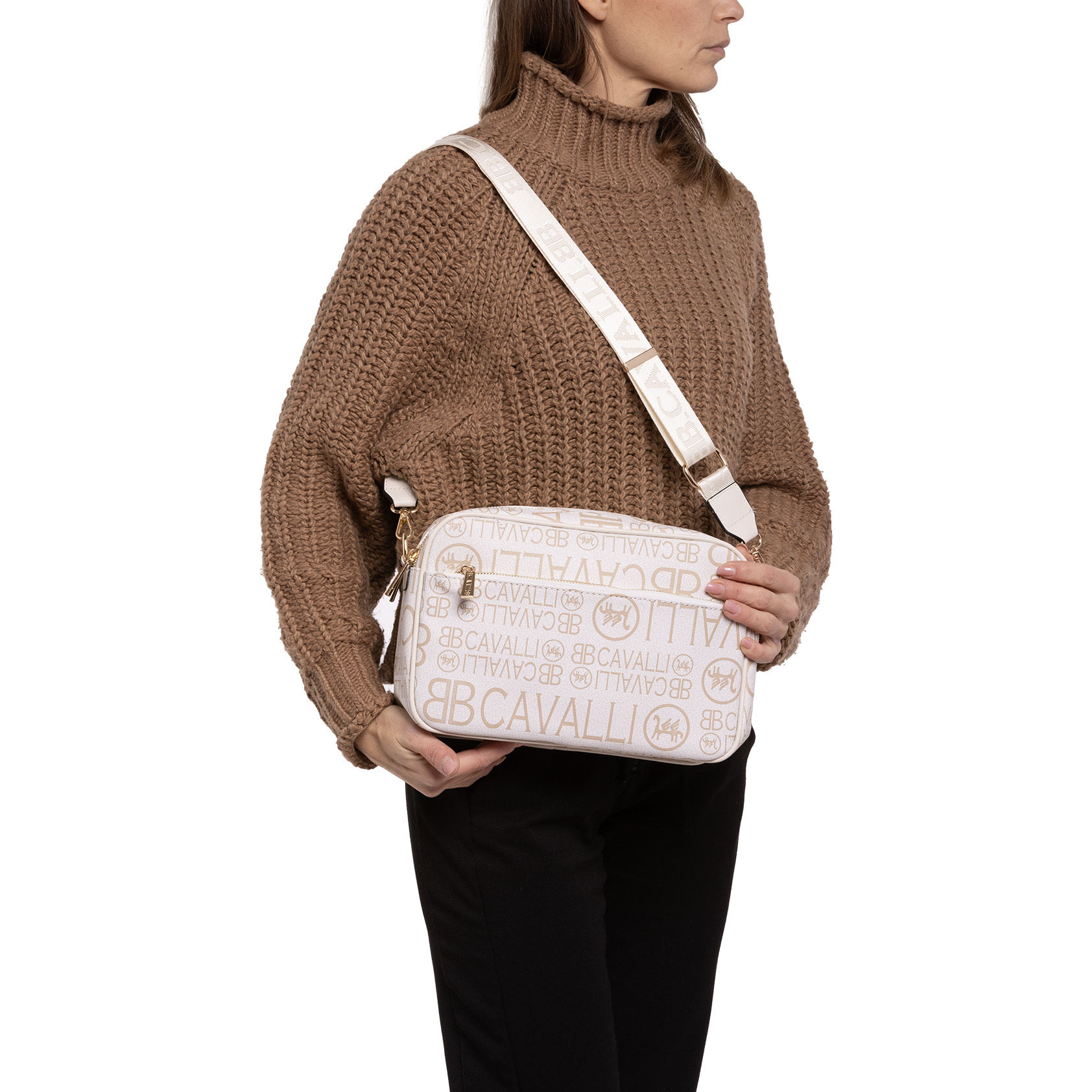 Borsa a tracolla  da donna ecopelle Prodotto Vegano 18x28x11 cm